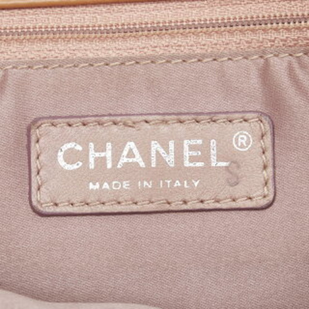CHANEL Ultra Stitch Chain Shoulder Bag Semi Shoulder Beige - Picture 10 of 10